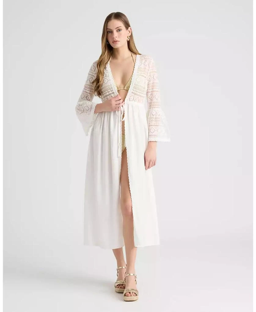 NVLT Women
s Front Tie Dress