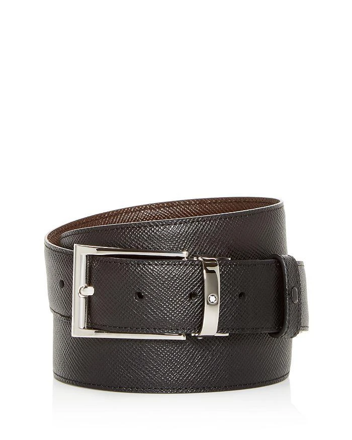 MontBlanc Men's Contemporary Reversible Leather Belt 1