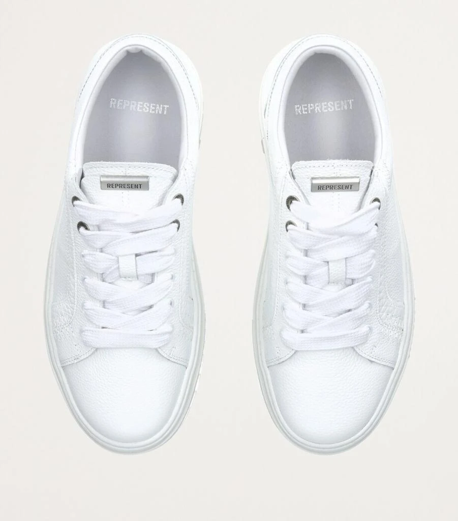 Represent Tumbled Leather HTN Sneakers 4