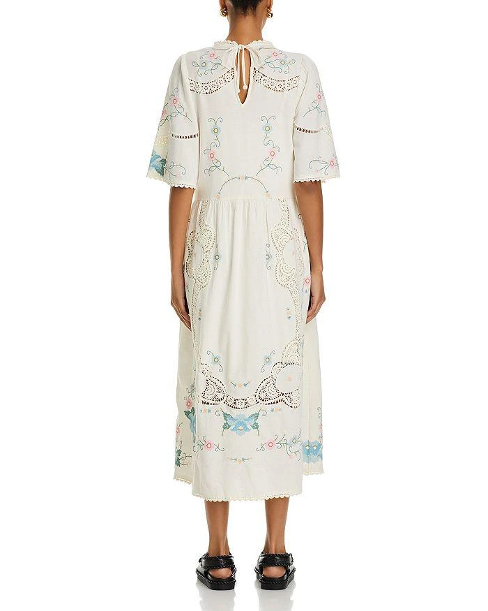 Sea Vesna Embroidered Midi Dress 4