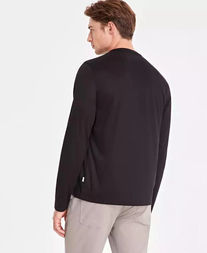 Alfani Men's Alfatech Solid Henley, Created for Macy's 2
