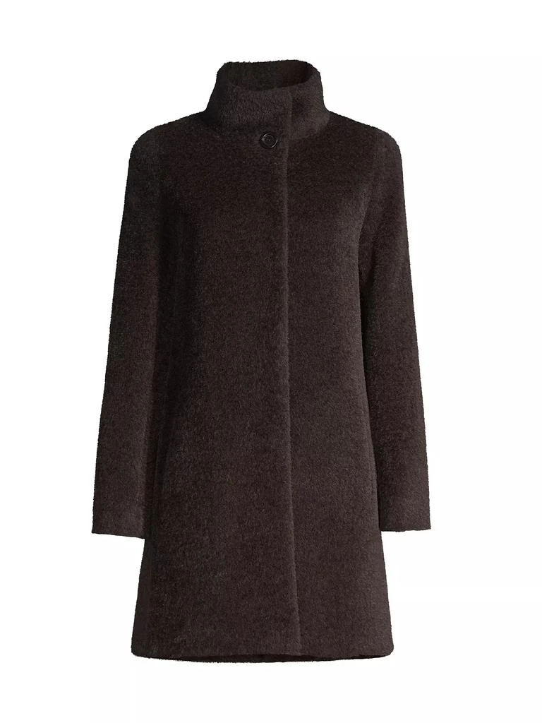 Cinzia Rocca Three-Quarter Length Alpaca Coat 1