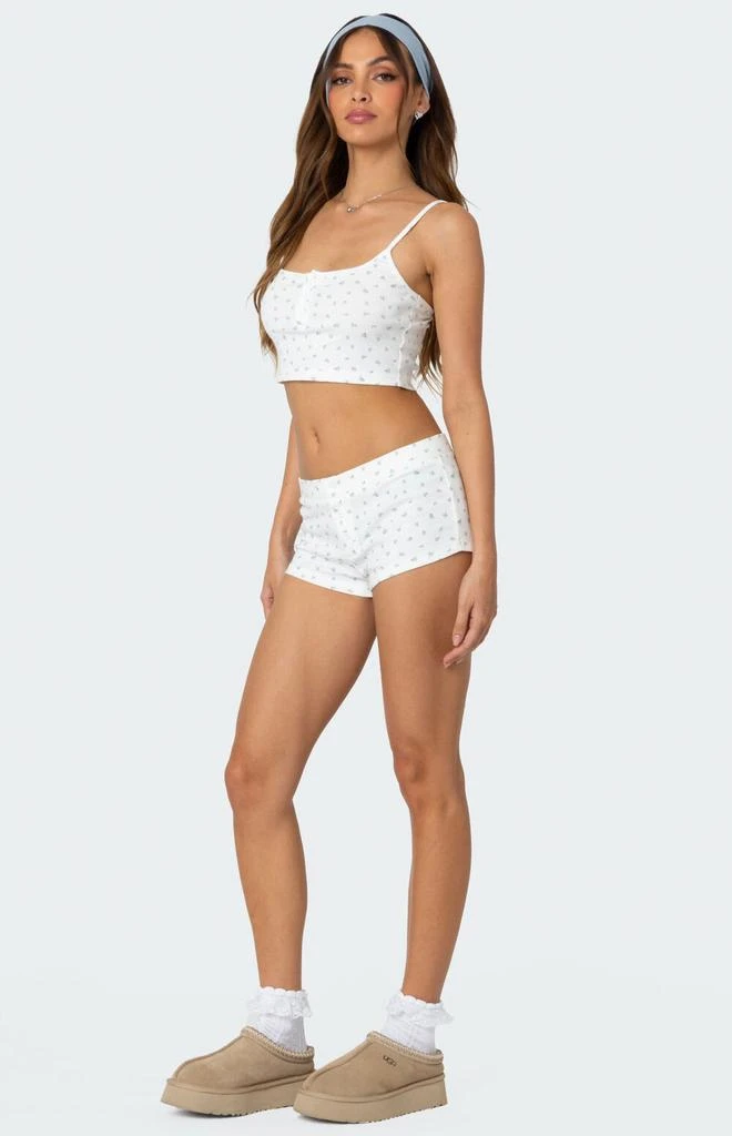 Edikted Very Berry Micro Shorts 3