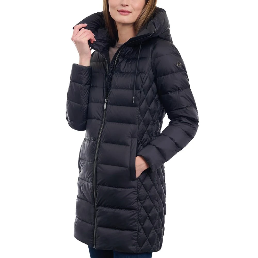 Michael Kors Women's Hooded Down Puffer Coat, Created for Macy's 5