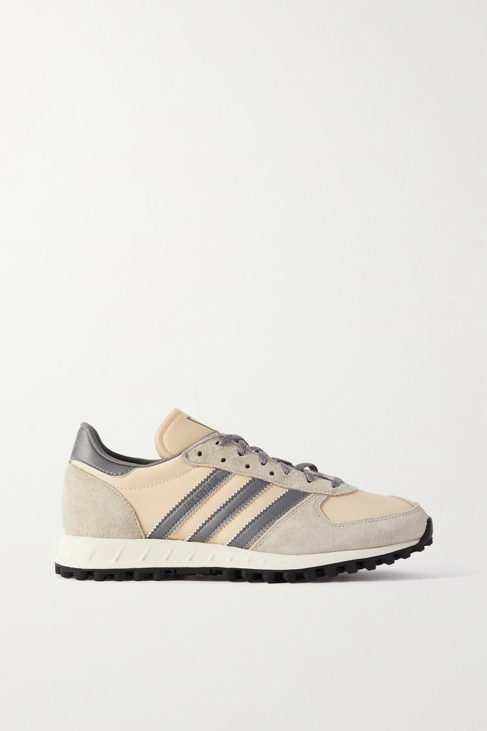 adidas Originals Trx Vintage 皮革边饰绒面革网眼运动鞋