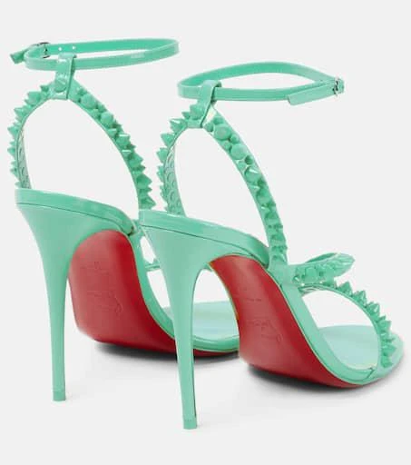 Christian Louboutin Mafaldina Spikes 100 leather sandals 3