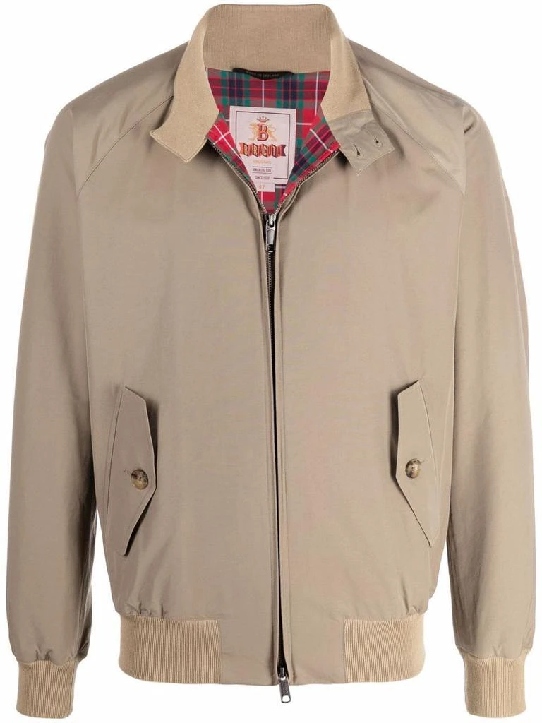 Baracuta Baracuta Lightweight Zip Bomber Jacket 1