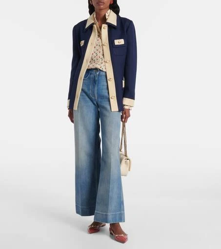 Valentino Rockstud patent leather ballet flats 3