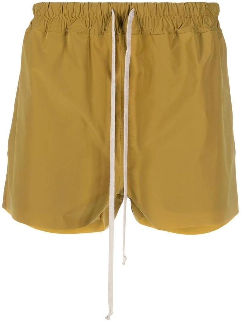 NA Beige Fog wide leg Bermuda Shorts