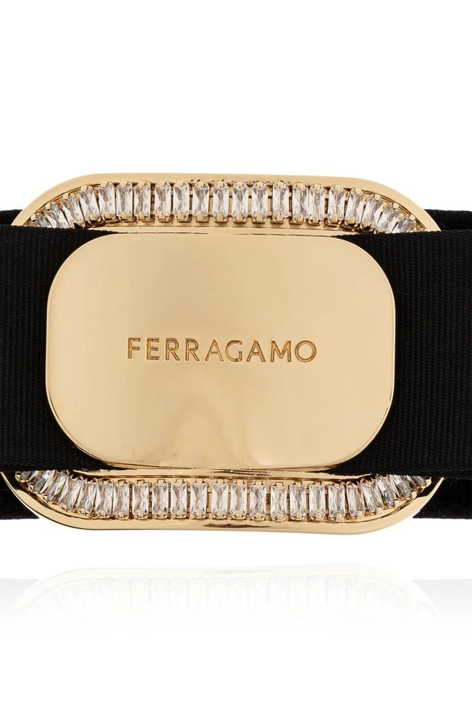 Salvatore Ferragamo Velvet hair clip 4