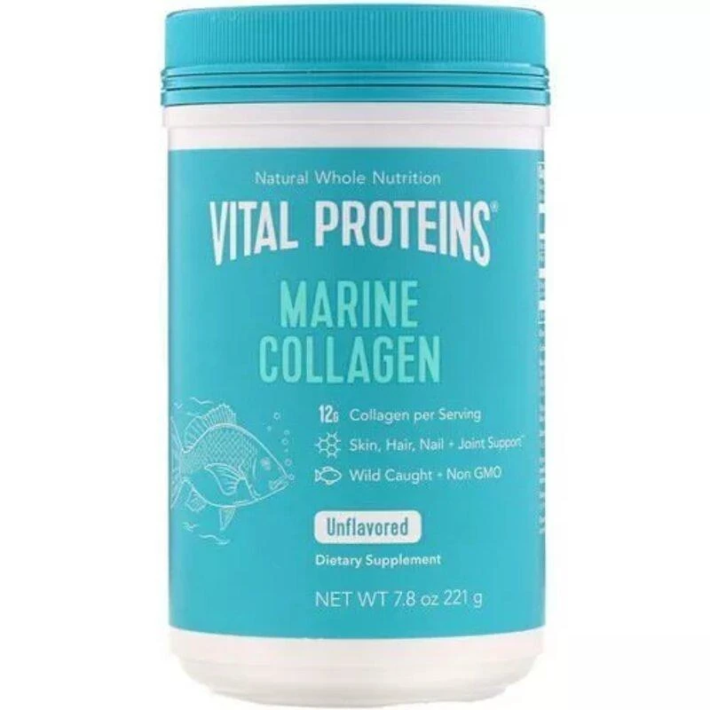 Vital Proteins Vital Proteins - Marine Collagen Unflavoured Food Supplement Powder (221g) 1