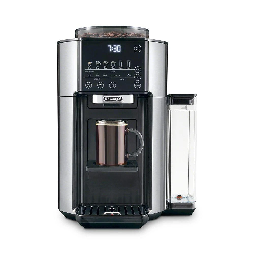 De'Longhi TrueBrew Automatic Coffee Maker with Bean Extract Technology - Stainless 2