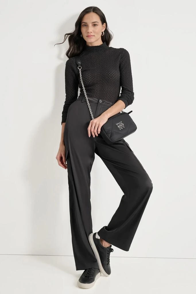 DKNY PEBBLE LACE TURTLENECK 3