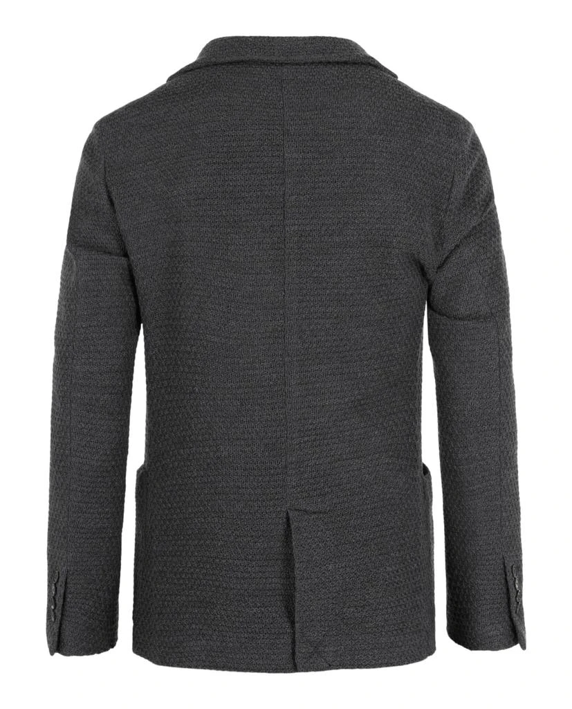 Slowear Zanone Single-Breasted Slim Fit Wool Blazer 2