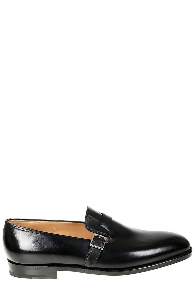 John Lobb John Lobb Buckle Detailed Slip-On Loafers