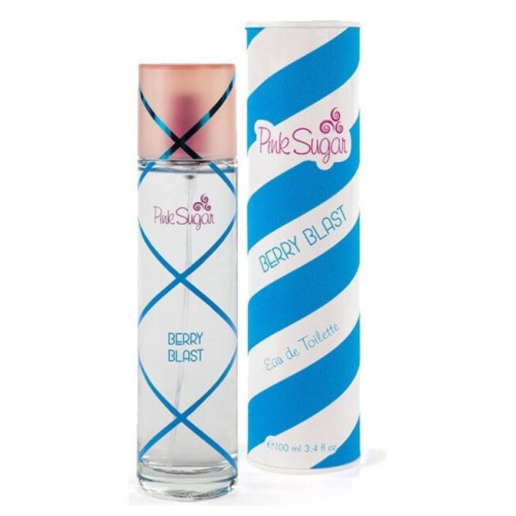 AQUOLINA 3.4 oz Pink Sugar Berry Blast EDT Ladies Spray
