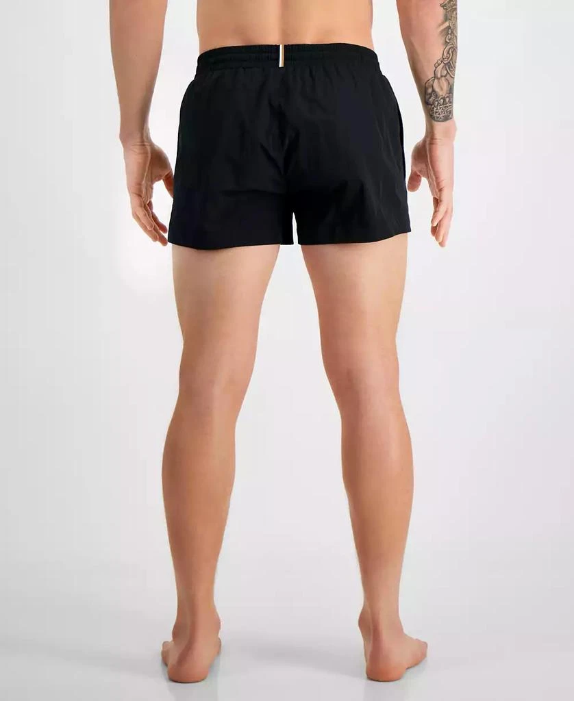 Hugo Boss Men's Mooneye Outlined Logo Drawstring 3" Swim Trunks 2