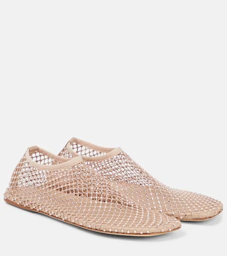 Christopher Esber Minette crystal-embellished flats 1