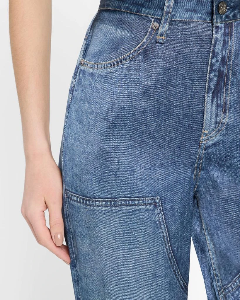 Rag & Bone Miramar Satin Logan Carpenter Jeans 5