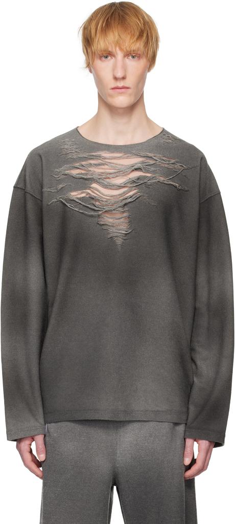 Diesel Diesel S-Ruben Distressed Sweatshirt - Shirts