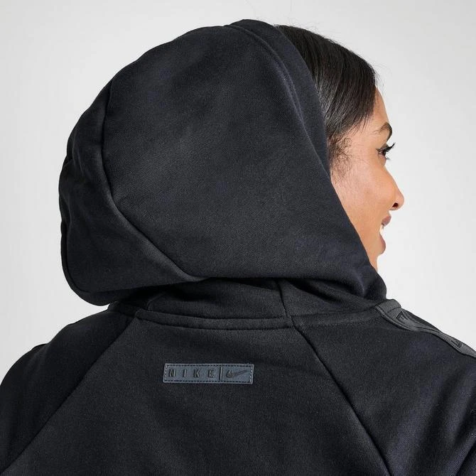 NIKE Women's Nike Sportswear Essential Taped Fleece Hoodie 6