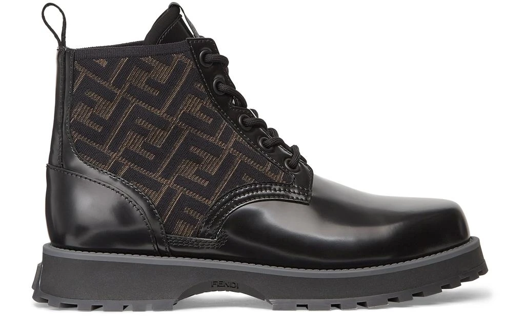 FENDI Leather biker boots 1