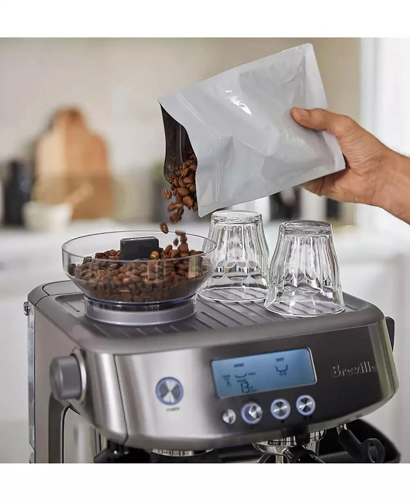 Breville The Barista Pro Espresso Machine Bean Hopper 1/2 lb, Water Tank 67 oz 5