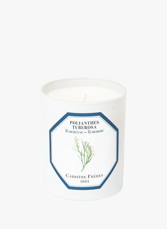 Carriere Freres Tuberosa Scented Candle - Tuberosa Polishes - 185 g (6.5 oz)