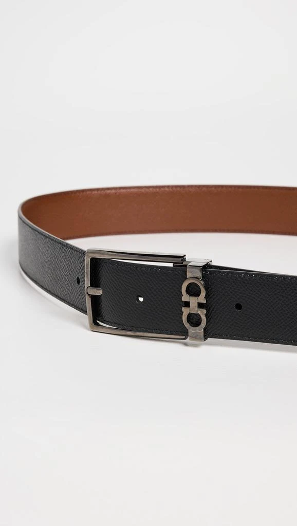 Salvatore Ferragamo Classic Buckle Reversible Belt - Belts  display picture 2