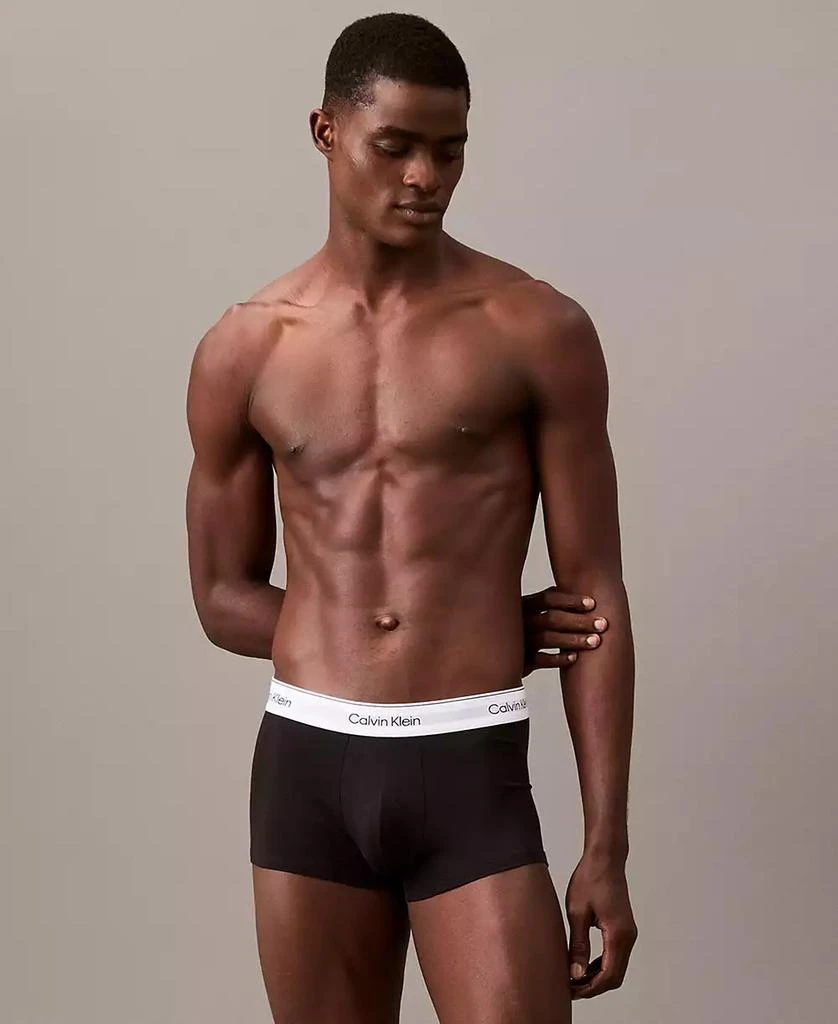 Calvin Klein Men's 3-Pack Icon Stretch Low Rise Trunks 4