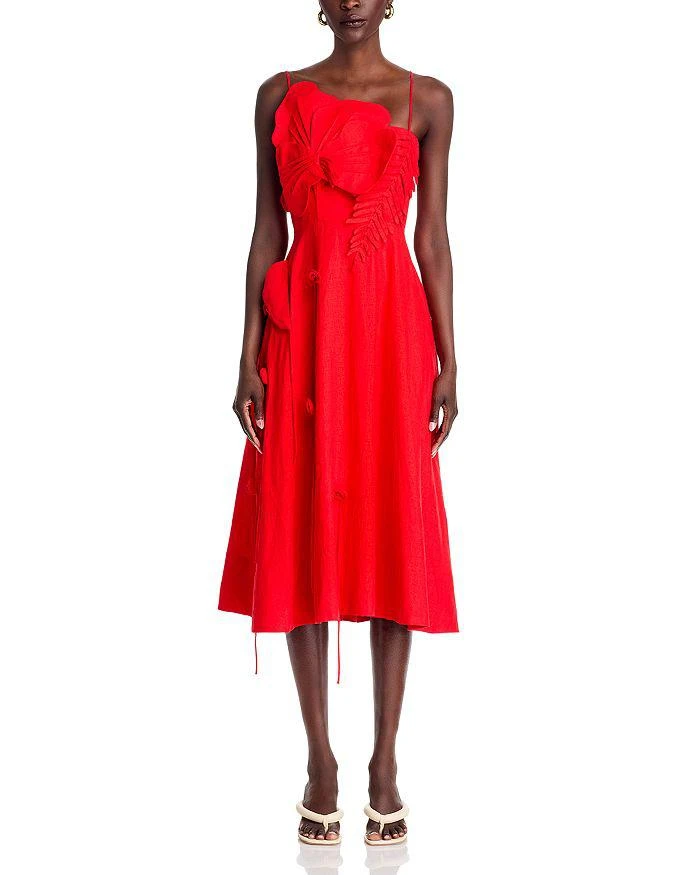 Farm Rio Butterfly Garden Sleeveless Maxi Dress 7