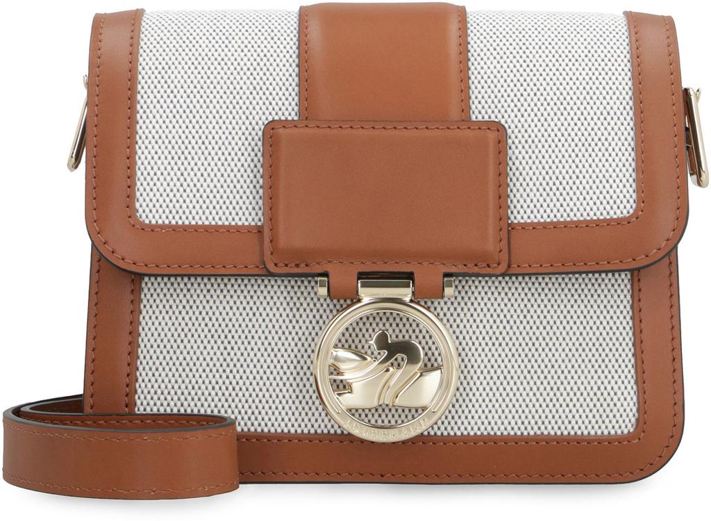 Longchamp Longchamp Box-Trot Canvas Mini Crossbody Bag