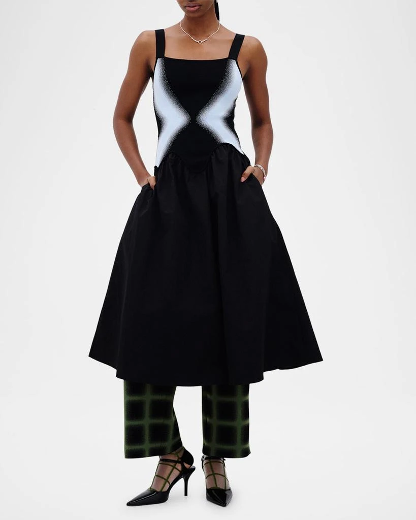 PH5 Mushu Mixed Media Tank Dress 2