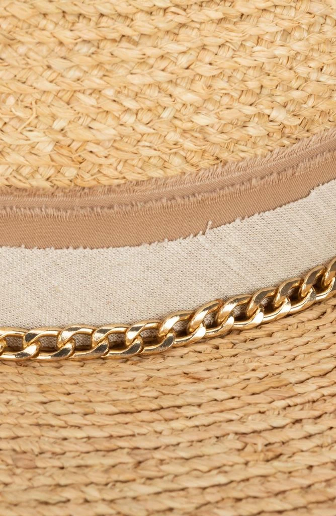 SAN DIEGO HAT Chain Trim Panama Hat 2