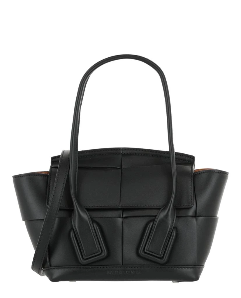 Bottega Veneta Arco 33 Mini Grainy Leather Top-Handle Bag 1