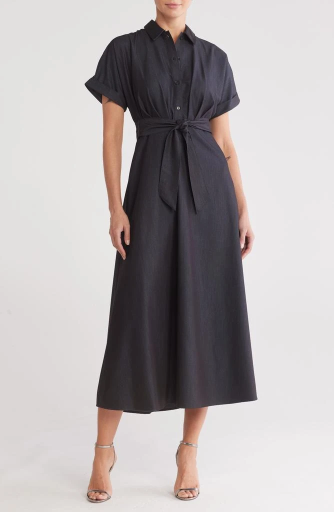 DKNY Tie Waist Shirtdress 1