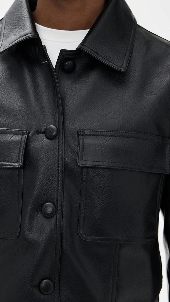 Pixie Market Faux Leather Crop Jacket 5