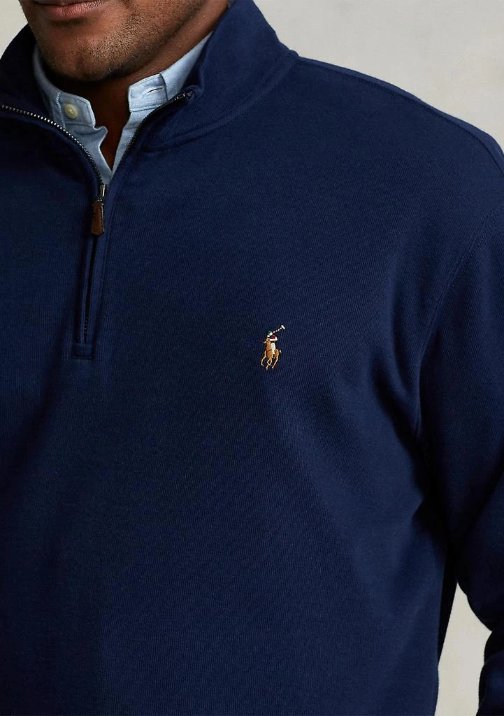 Ralph Lauren Big 
Tall Estate Rib Quarter-Zip Pullover 3