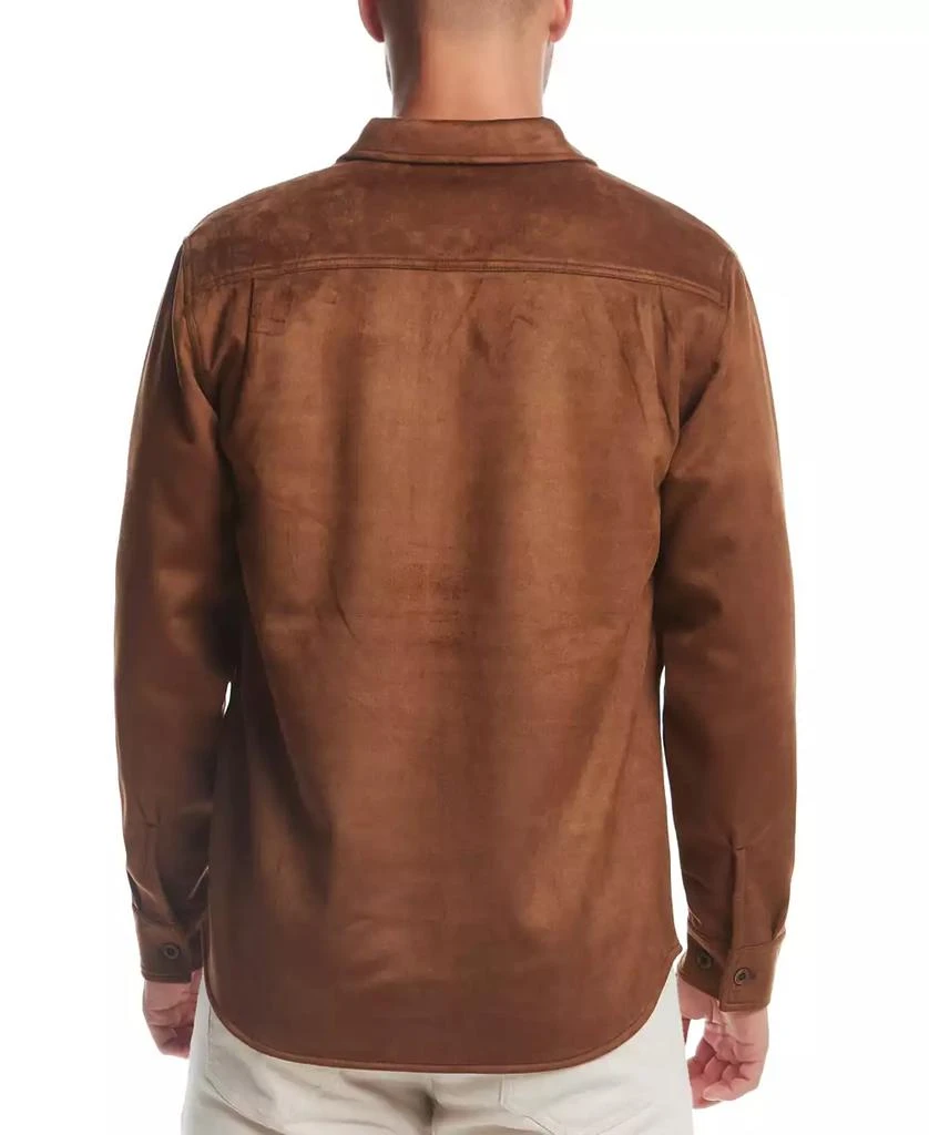 Weatherproof Vintage Men's Faux-Suede Shirt Jacket 2