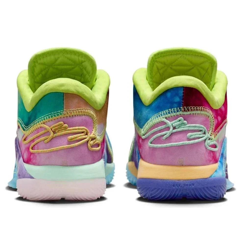 NIKE Monopoly x LeBron 22 HV8080-300 Men's Multi Tie-Dye Basketball Shoes TF7512 5