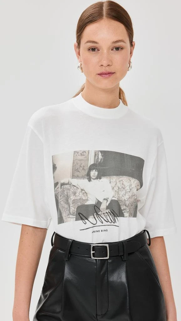ANINE BING Mick Jagger Avi Tee 1