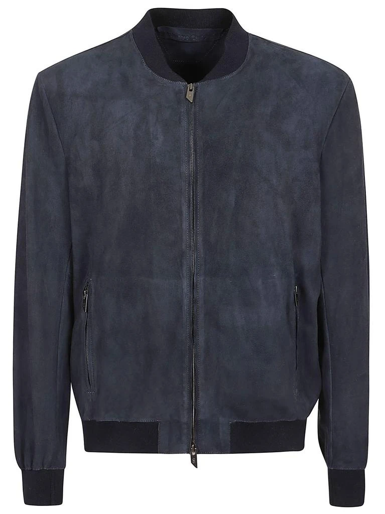 Salvatore Santoro Salvatore Santoro Zip-Up Leather Jacket 1