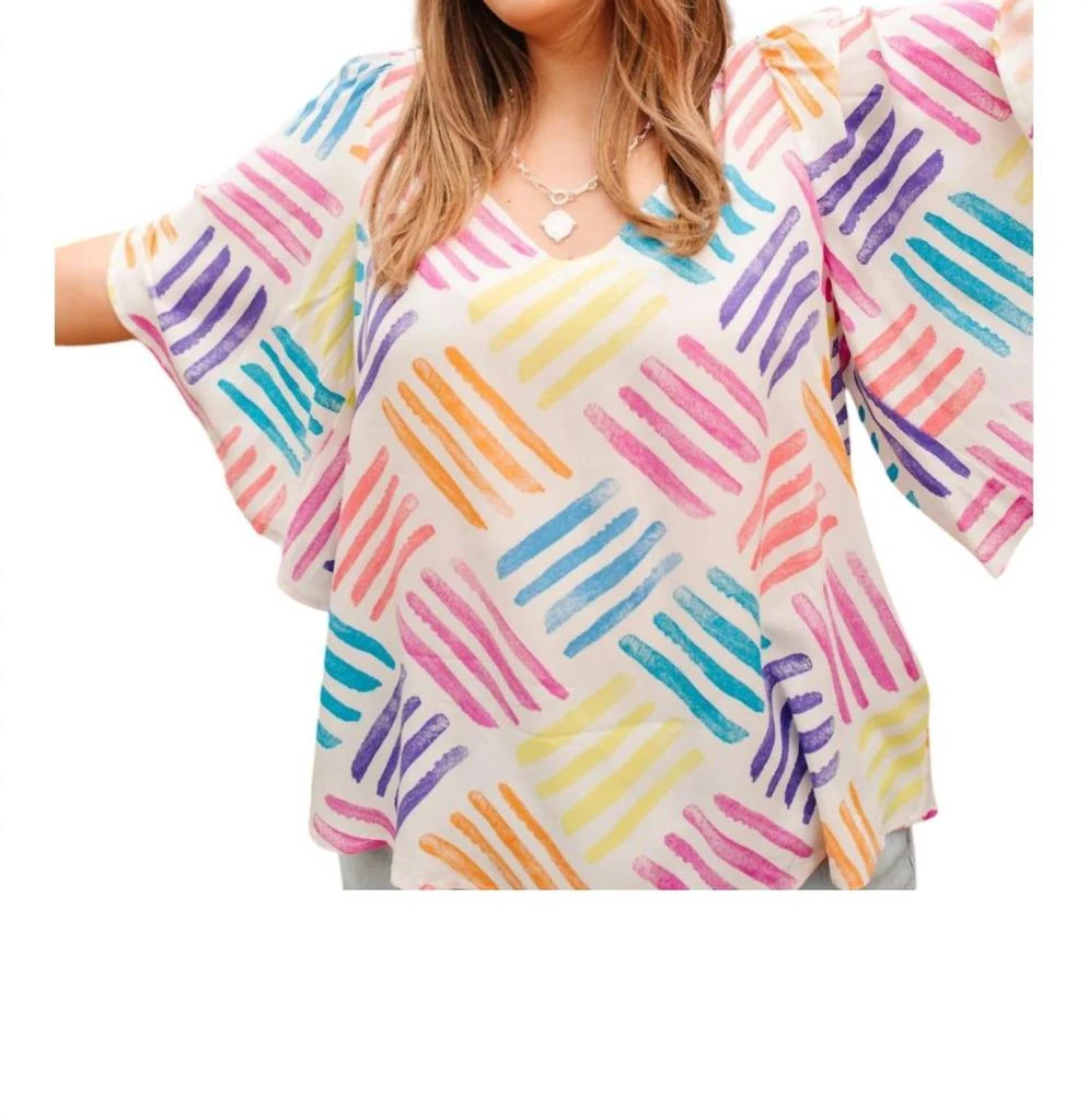 Andree By Unit Andree By Unit - Stamped Blouse 3