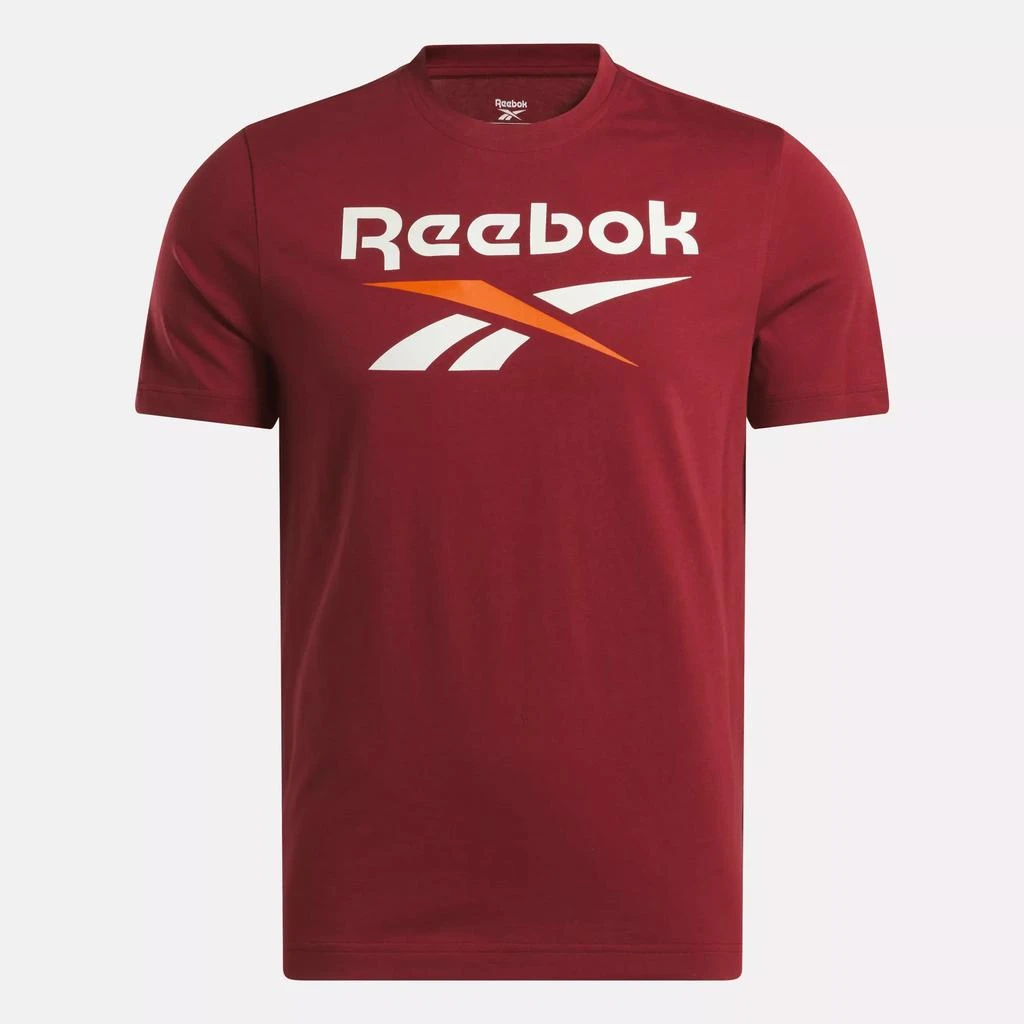 Reebok Men
s Reebok Identity Big Stacked Logo T-Shirt 4