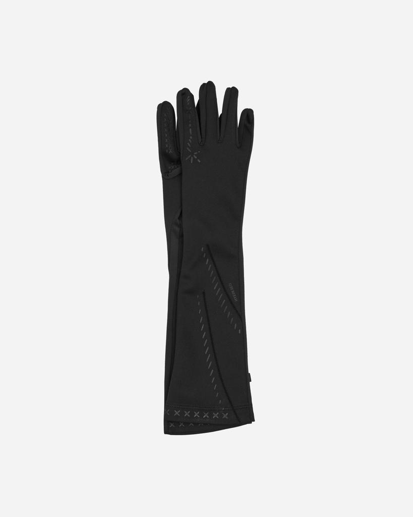 Hyein Seo Graphic Long Gloves Black