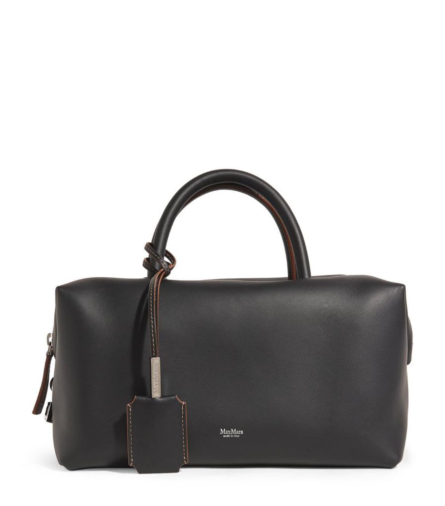 Max Mara Leather Satchel Top-Handle Bag - Tote Bags