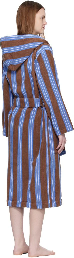 Tekla Brown
Blue Terry Hooded Bathrobe 3