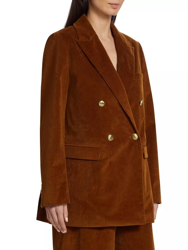 Rosetta Getty Double-Breasted Corduroy Blazer 4