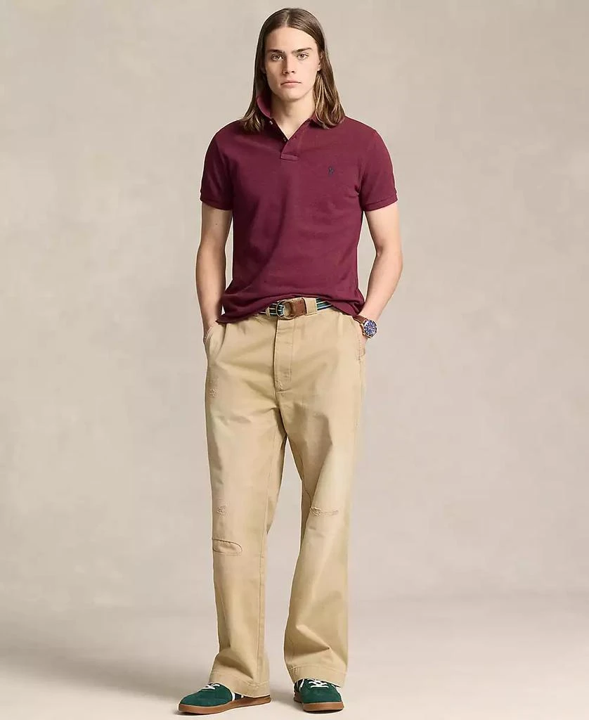 Ralph Lauren Men's Cotton Custom Slim Fit Mesh Polo Shirt 4