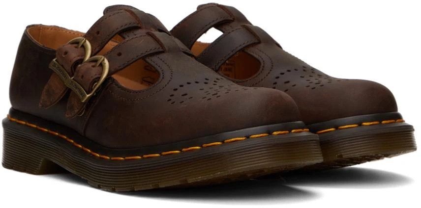 Dr. Martens Brown 8065 Mary Jane Oxfords 4